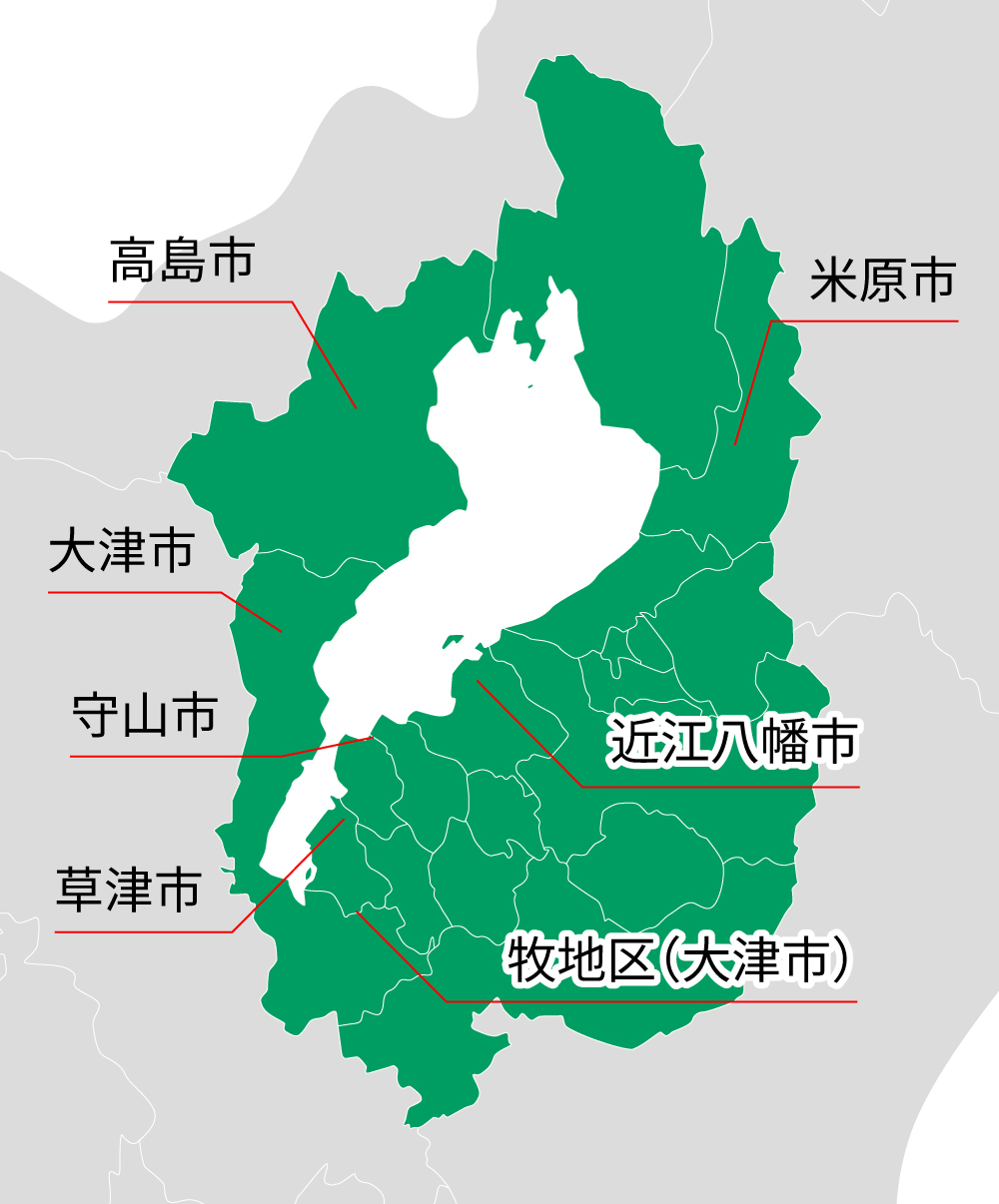 滋賀地図